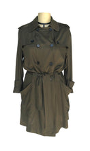 Load image into Gallery viewer, Olive Trench Coat
