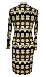 Deco Body Con Dress