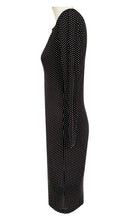 Load image into Gallery viewer, Pin Point Dot Body Con Dress

