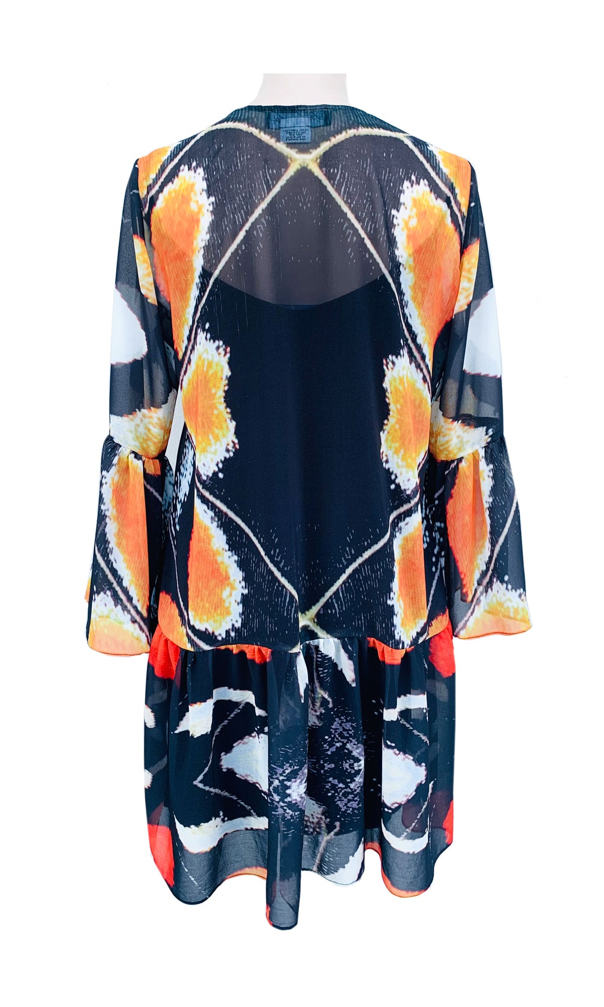 Electric Butterfly Boho Dress