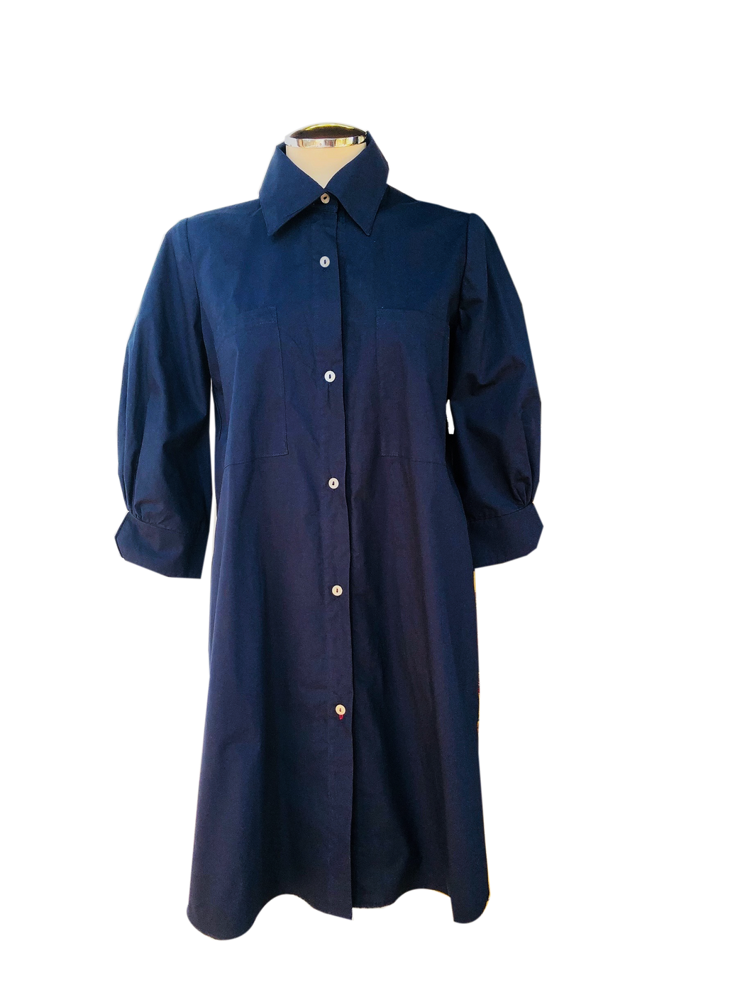 Florentina Shirt Dress – Navy