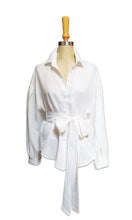 Load image into Gallery viewer, Cezanne Cotton Shirt with Belt
