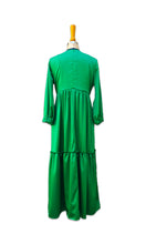Load image into Gallery viewer, Delphine Tier Dress Long - Made to Order - Multi Colour
