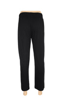 Load image into Gallery viewer, Straight Leg Knit Drawstrings Pants - Black W22
