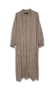 Long Luxurious Knit Cardigan – Mocha