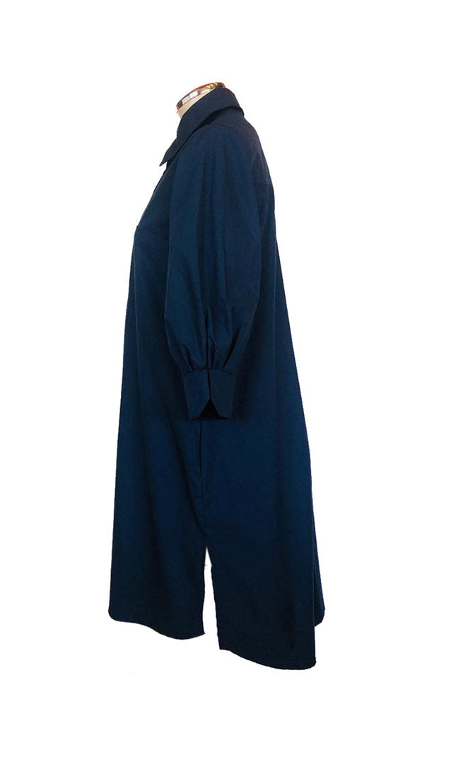 Florentina Shirt Dress – Navy