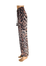 Load image into Gallery viewer, Ocelot Chiffon Wide Leg Pants
