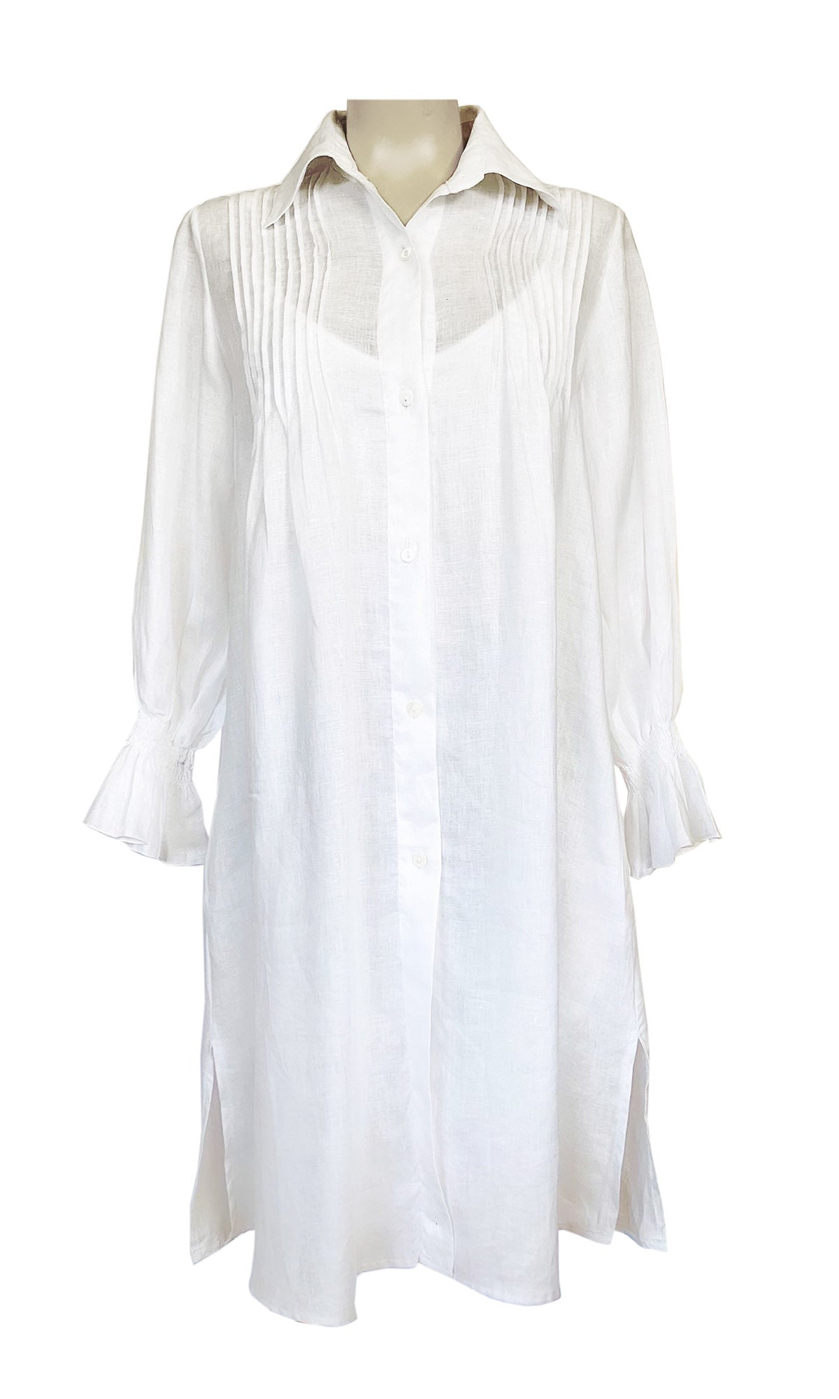 Cleo Linen Shirt Dress (No tassels) – PHILOSOPHY