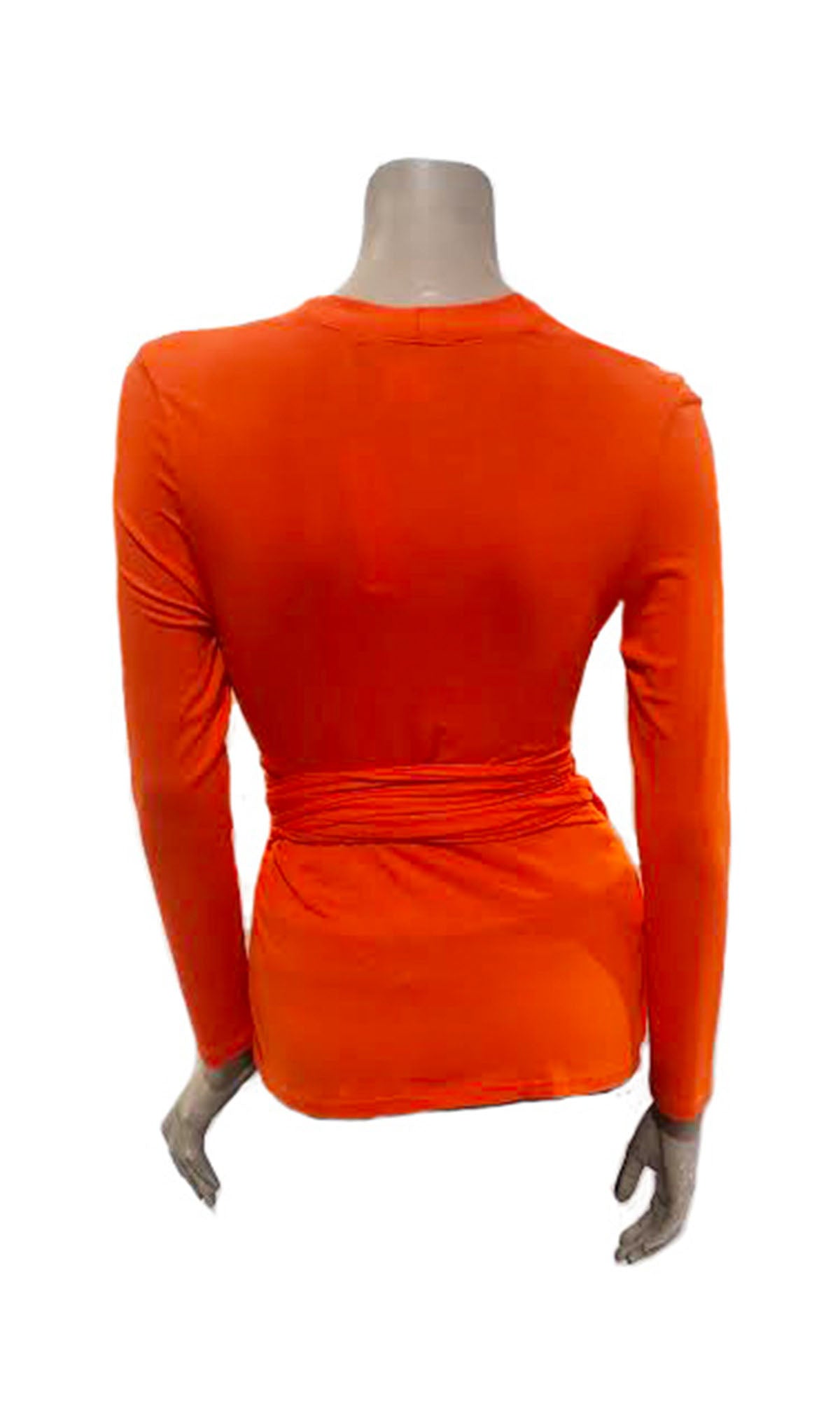 Wrap Top Orange