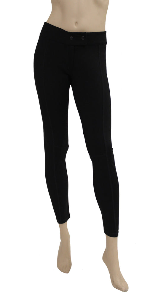 Black Fitted Slimming Jodhpurs