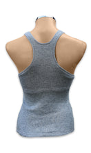Load image into Gallery viewer, Knit Racer Top - Grey Cashmere-Touch
