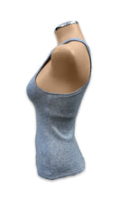 Load image into Gallery viewer, Knit Racer Top - Grey Cashmere-Touch
