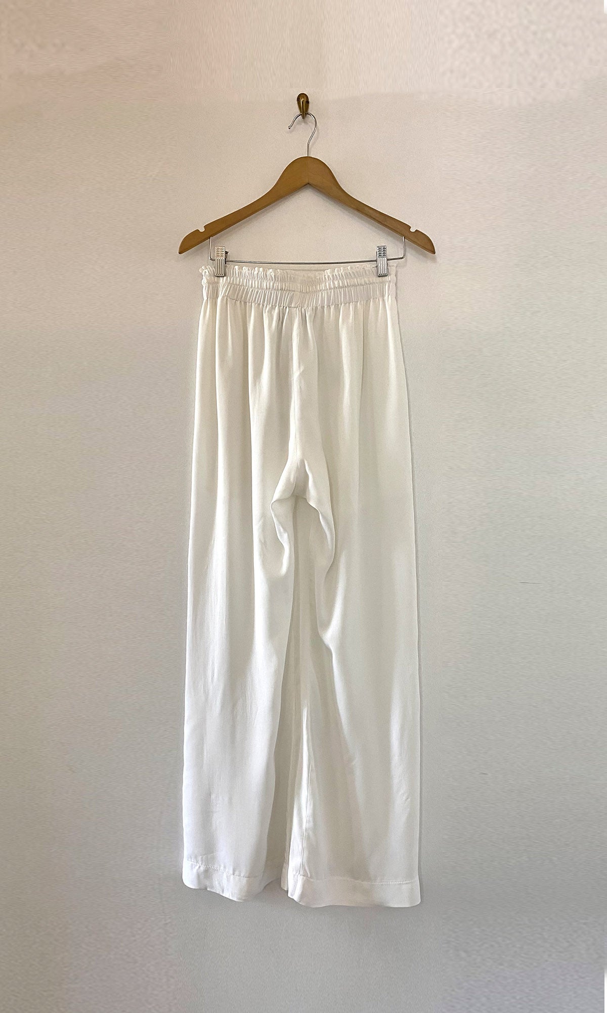 Relaxed Drawstrings Pants - Milk