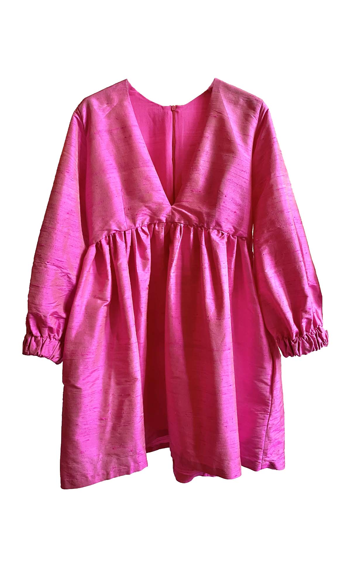 Party Darcy Baby Doll Dress - Silk Taffeta - Made to Order - Multi Colour