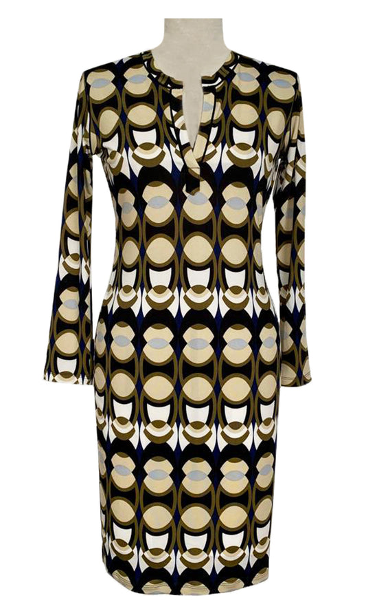 Deco Body Con Dress