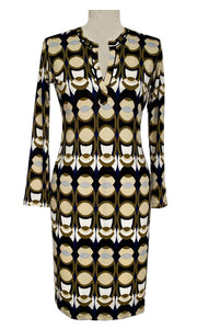 Deco Body Con Dress