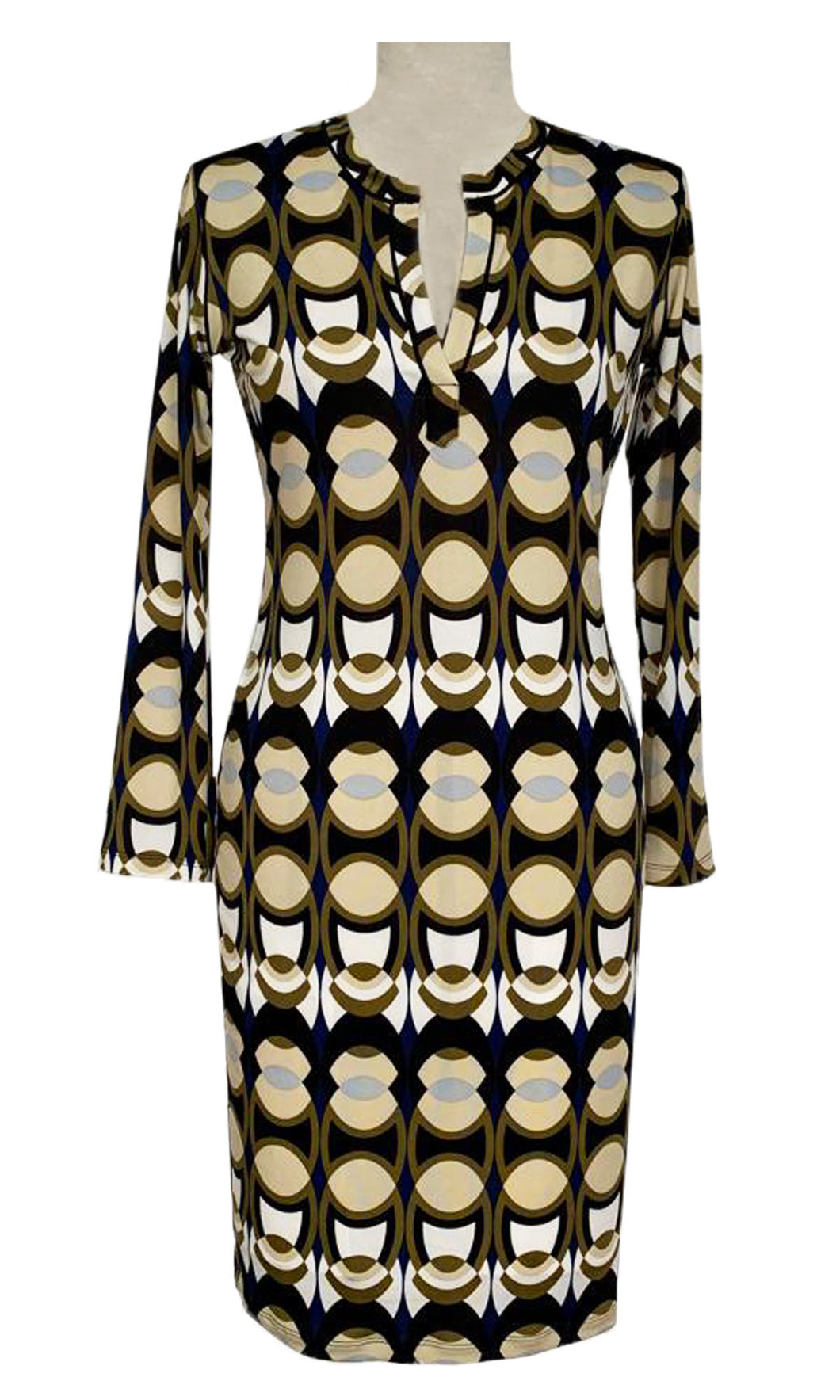 Deco Body Con Dress
